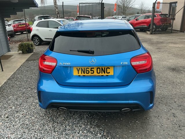 Mercedes-Benz A Class 2015 2.1 A200 Cdi Amg Night Edition Hatchback Blue #4