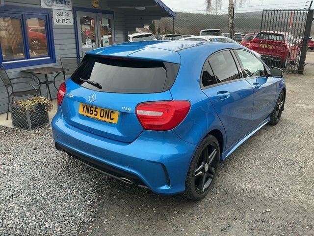 Mercedes-Benz A Class 2015 2.1 A200 Cdi Amg Night Edition Hatchback Blue #3