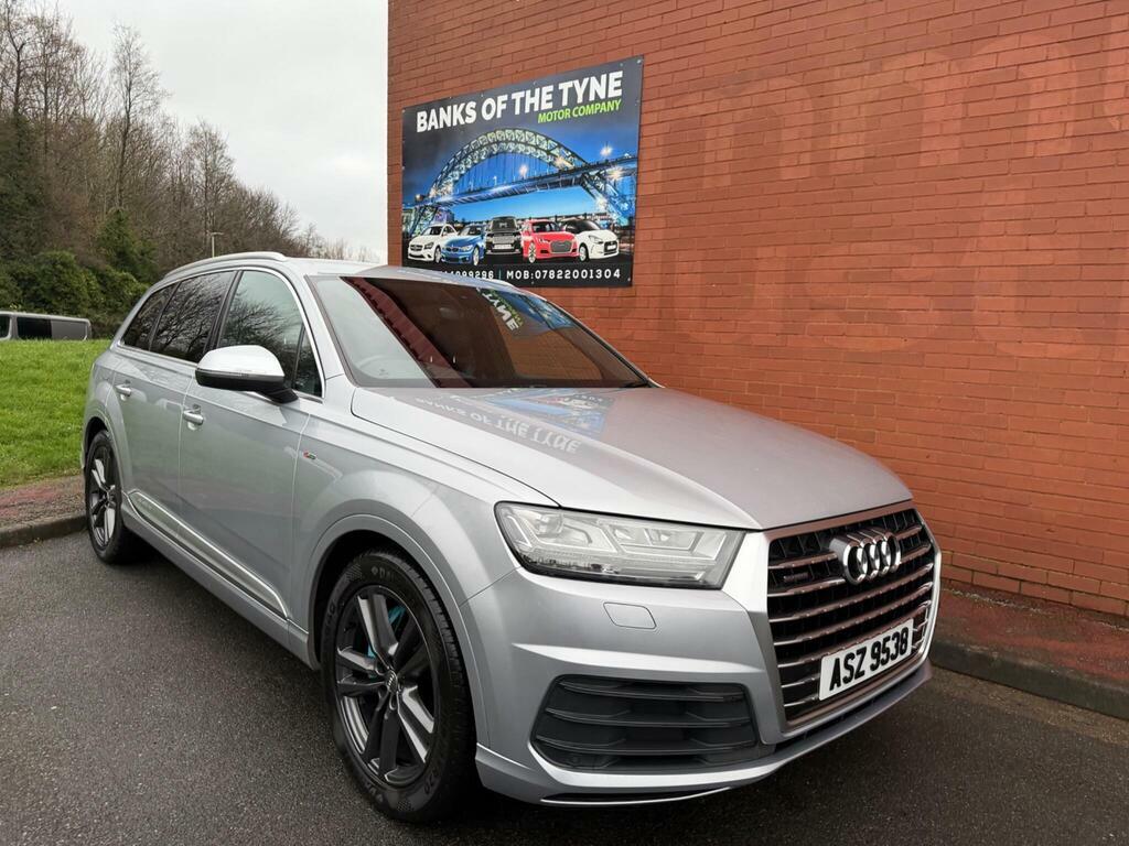 Audi Q7 3.0 Tdi V6 S Line Tiptronic Quattro Euro 6 S S Silver