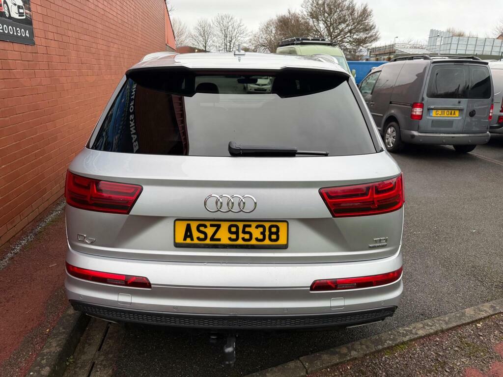 Audi Q7 3.0 Tdi V6 S Line Tiptronic Quattro Euro 6 S S ASZ9538 Silver #4