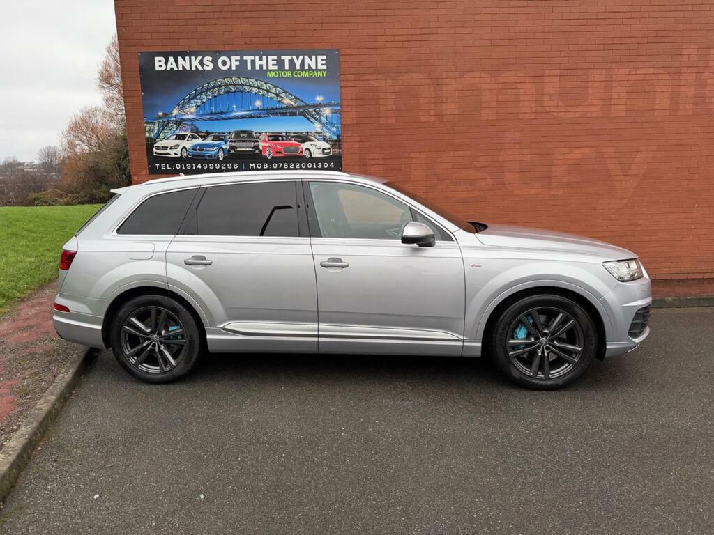 Audi Q7 3.0 Tdi V6 S Line Tiptronic Quattro Euro 6 S S ASZ9538 Silver #5