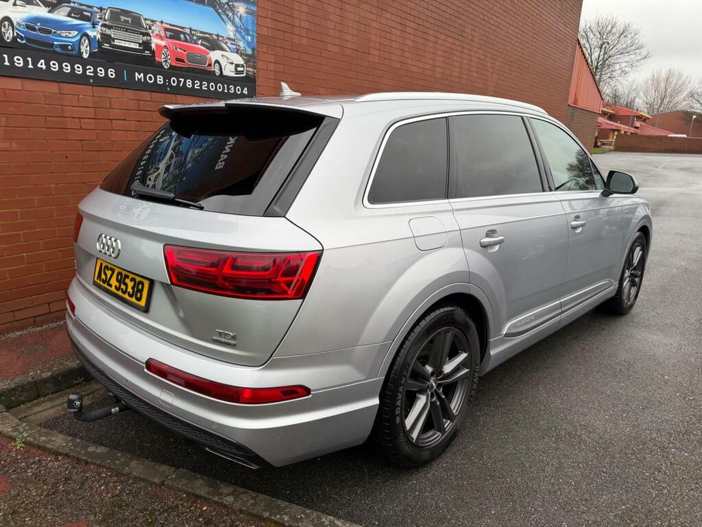 Audi Q7 3.0 Tdi V6 S Line Tiptronic Quattro Euro 6 S S ASZ9538 Silver #6