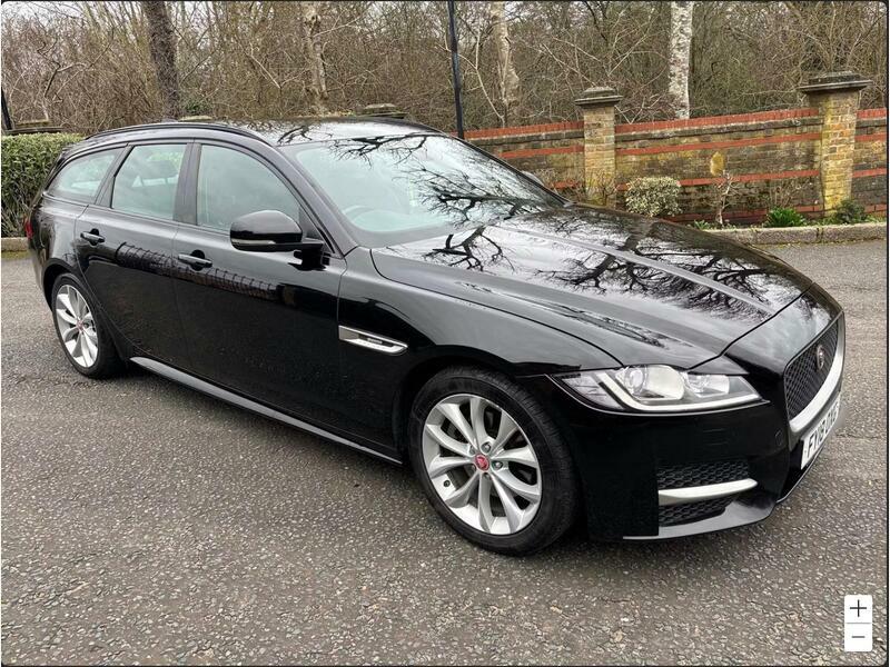 Jaguar XF 2.0d-r-sport-sportbrake-auto-euro-6-ss-5dr FY18OXG Black #6