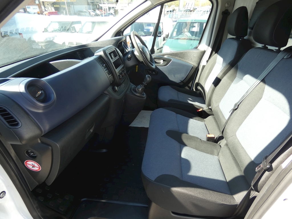 Vauxhall Vivaro 2900 1.6Cdti 4 Cage Dog Van Ex Police U4523 KN15DCF White #6