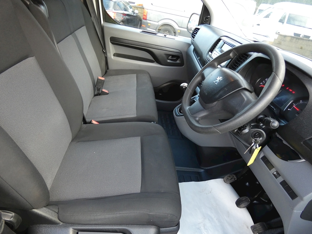 Peugeot Expert 1.6Hdi 6 Seat Crew 2 Cage Dog Van Euro 6 U4633 U White