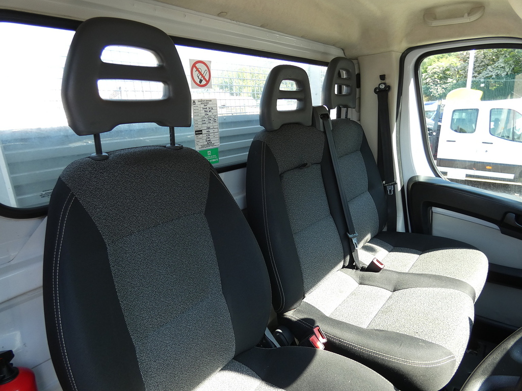 Fiat Ducato 2.3 Multijet 35 Lwb 3.6M Dropside Pickup With Tail White #4