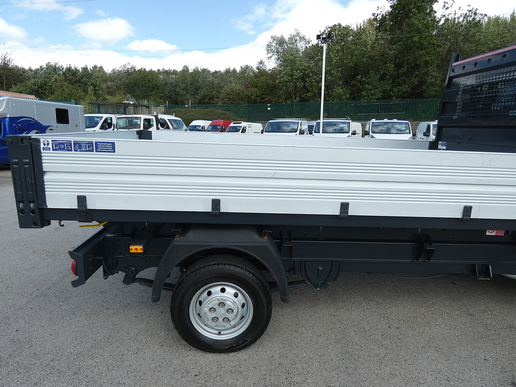 Peugeot Boxer 2.2 Hdi Euro Single Cab 3.6M Tipper Only 66K U501 White #5
