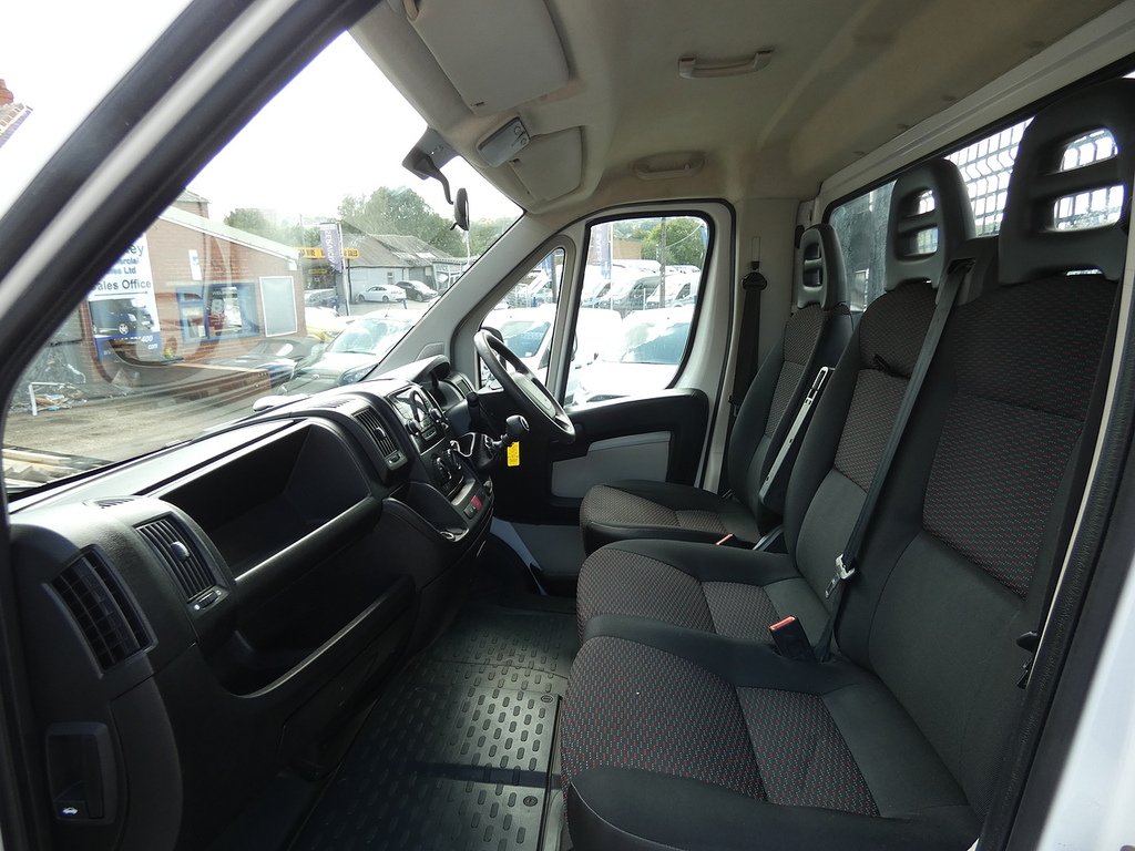 Peugeot Boxer 2.2 Hdi Euro Single Cab 3.6M Tipper Only 66K U501 White #4