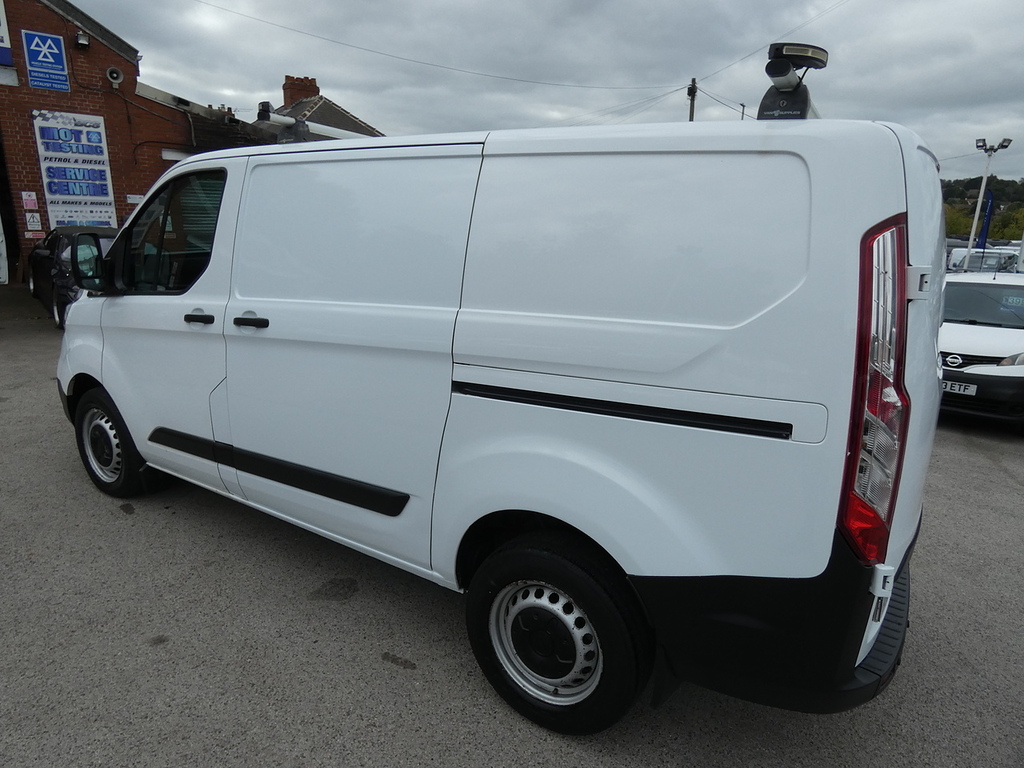 Ford Transit Custom 320 2.0 Ecoblue L1h1 Swb Twin Sld U5040 Ulez LC18UWV White #3