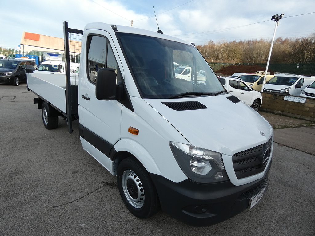 Mercedes-Benz Sprinter 313 Cdi Box 3.3M Tipper Stuning Van U4265 White #6