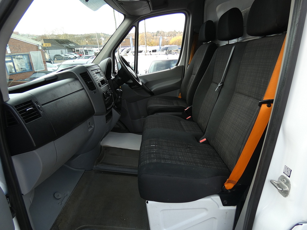 Mercedes-Benz Sprinter 313 Cdi Box 3.3M Tipper Stuning Van U4265 White #4