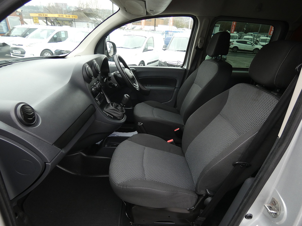 Mercedes-Benz CITAN 111 1.5Dci Double Cab Crew Van 5 Seater U5142 HN68BVT Silver #6