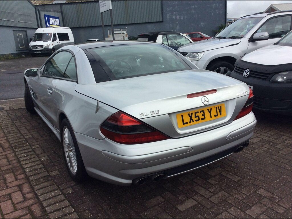 Mercedes-Benz SL Class 5.4 Sl55 Kompressor Amg LX53YJV Silver #4