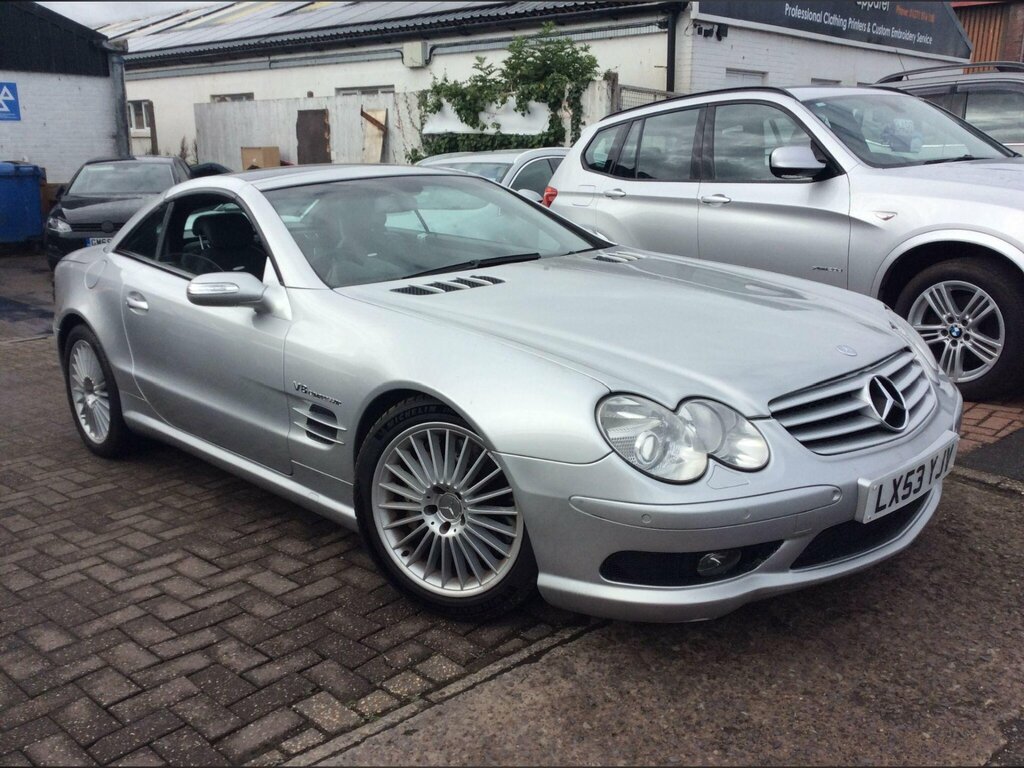 Mercedes-Benz SL Class 5.4 Sl55 Kompressor Amg LX53YJV Silver #2