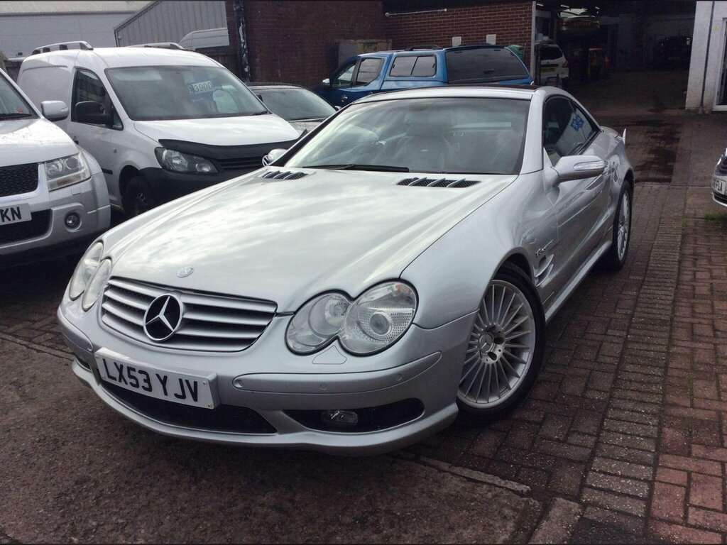 Mercedes-Benz SL Class 5.4 Sl55 Kompressor Amg LX53YJV Silver #3