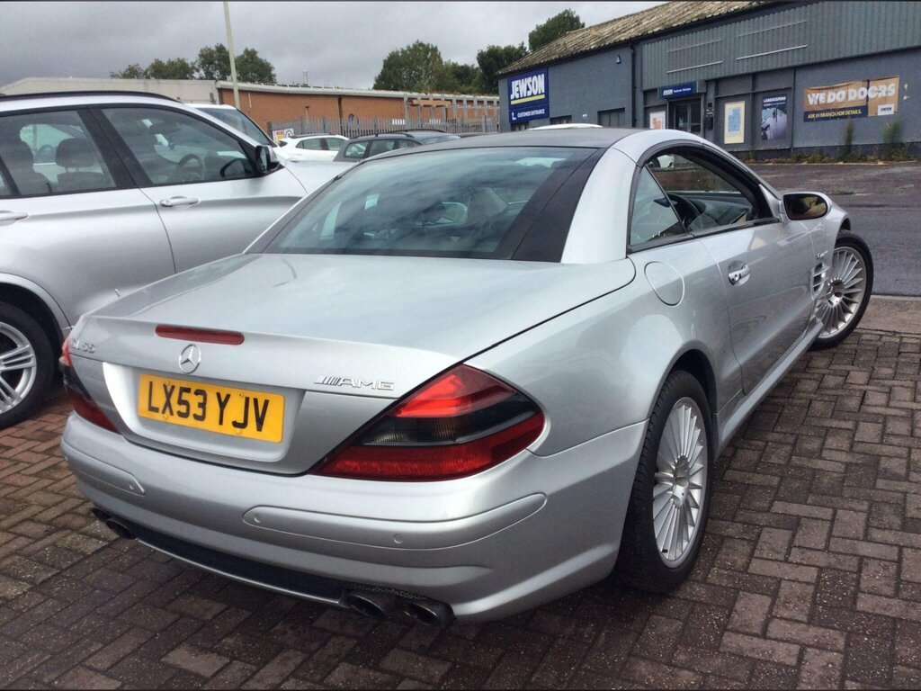Mercedes-Benz SL Class 5.4 Sl55 Kompressor Amg LX53YJV Silver #5