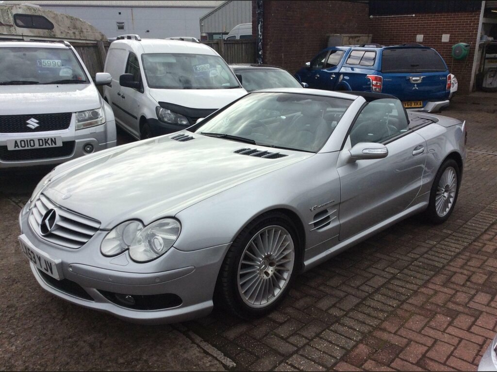 Mercedes-Benz SL Class 5.4 Sl55 Kompressor Amg Silver