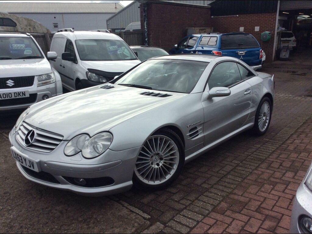 Mercedes-Benz SL Class 5.4 Sl55 Kompressor Amg LX53YJV Silver #6