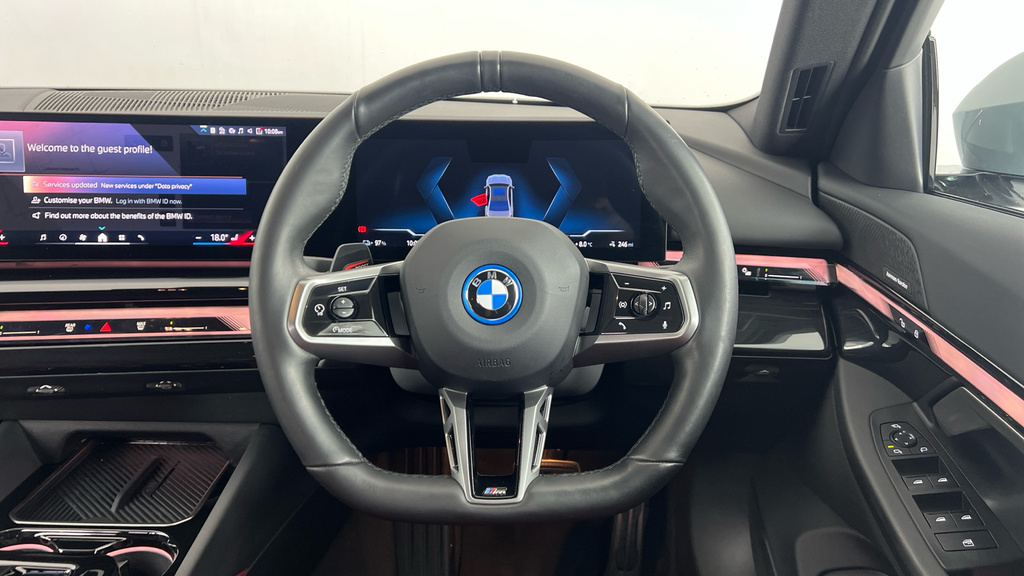 BMW i5 40 83.9Kwh M Sport Pro Saloon Ed LL73ZWB Grey #5