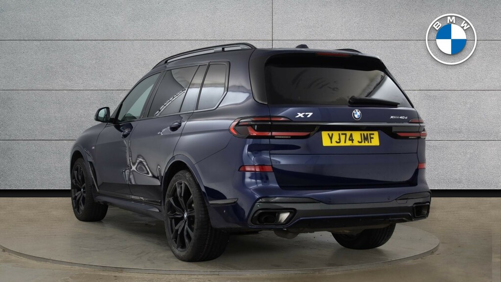 BMW X7 3.0 40D Mht M Sport Suv Hybrid Xdr Blue #2