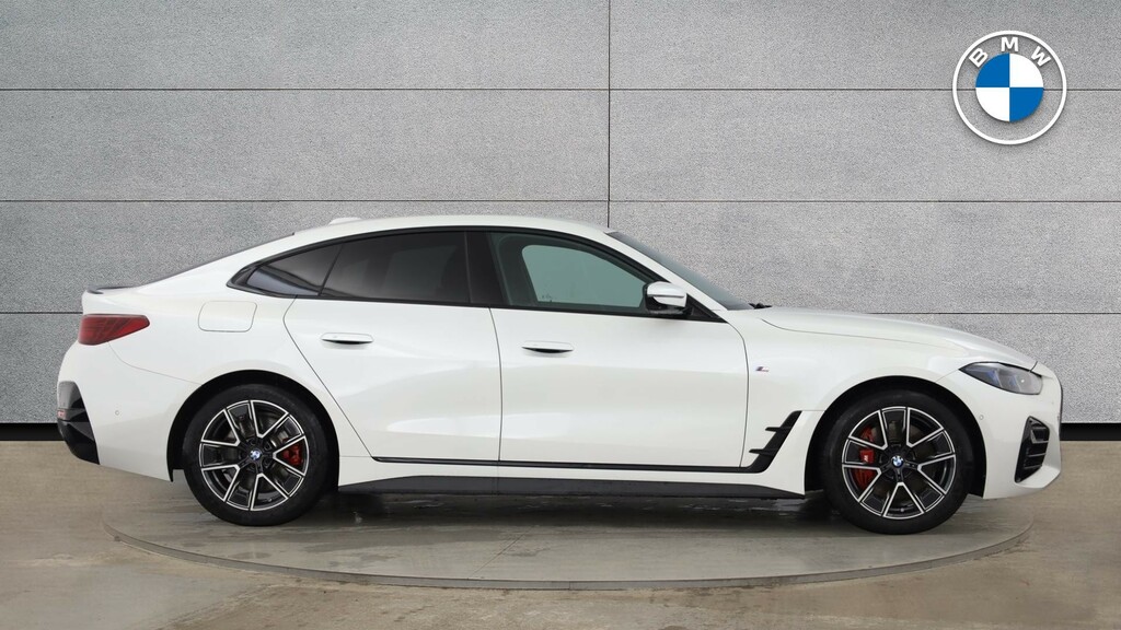 BMW 4 Series 2.0 420I M Sport Hatchback Euro 6 YK74RMC White #3