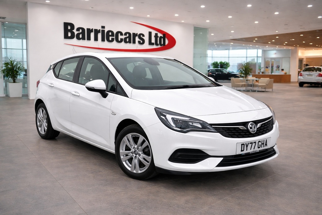 Vauxhall Astra 1.5 Turbo D Business Edition Nav Euro 6 S S White