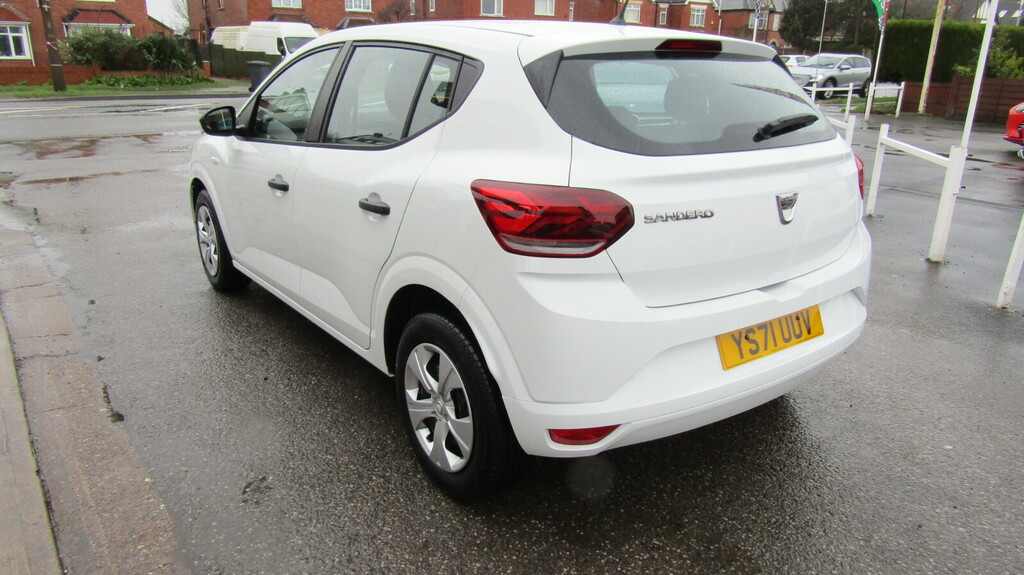 Dacia Sandero 1.0 Tce Essential Euro 6 S S YS71UUV White #5