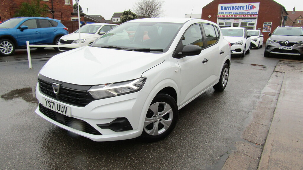 Dacia Sandero 1.0 Tce Essential Euro 6 S S YS71UUV White #4