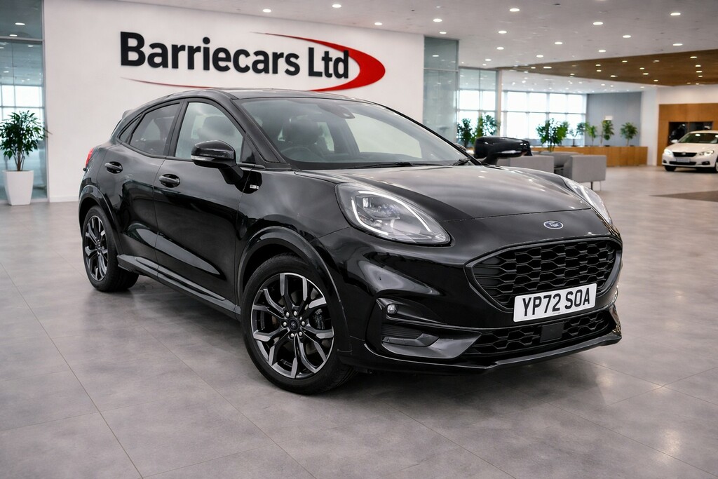 Ford Puma 1.0T Ecoboost Mhev St-line X Euro 6 S S Black