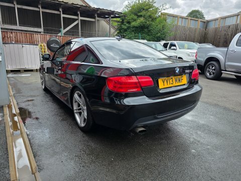 BMW 3 Series 320D M Sport YY13MWF Black #5