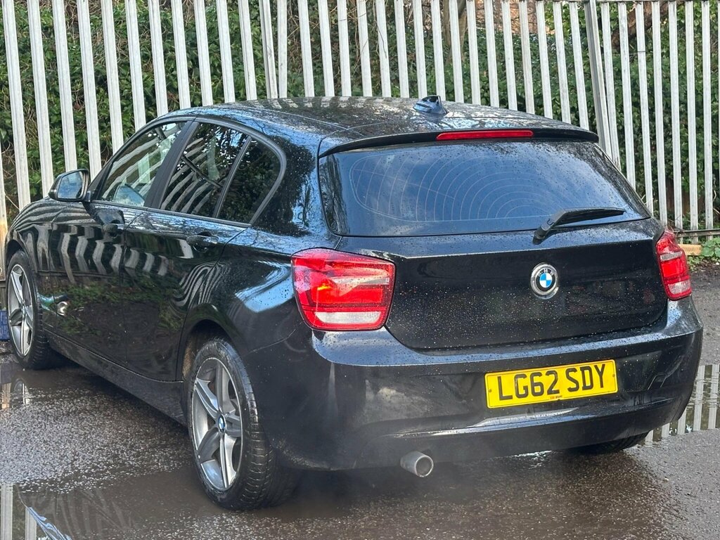 BMW 1 Series 2.0 116D Sport Euro 5 Ss Black #6