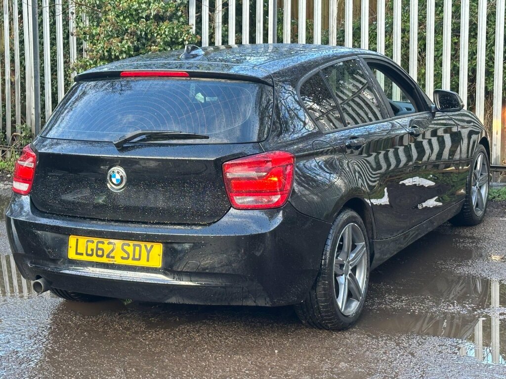 BMW 1 Series 2.0 116D Sport Euro 5 Ss Black #4