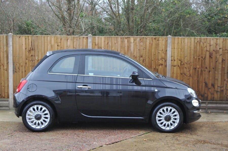 Fiat 500C 1.0 Mhev Convertible Black #3