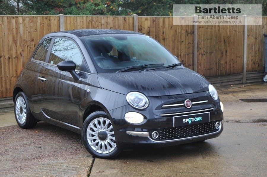 Fiat 500C 1.0 Mhev Convertible Black