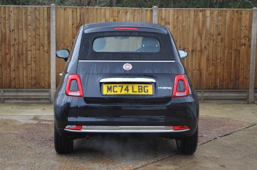 Fiat 500C 1.0 Mhev Convertible Black #5