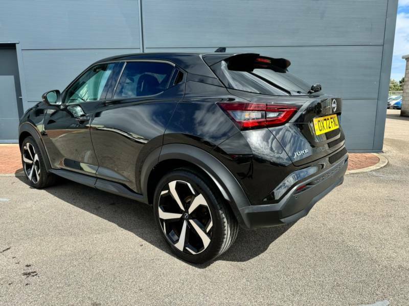 Nissan Juke 1.0 Dig-t Tekna 113 Bhp - 2023 72 OX72FNU Black #3