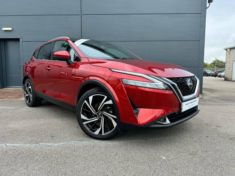 Nissan Qashqai 1.3 Dig-t Tekna Plus Dct Mhev 156 Bhp - 2024 7 OW73XUV Red
