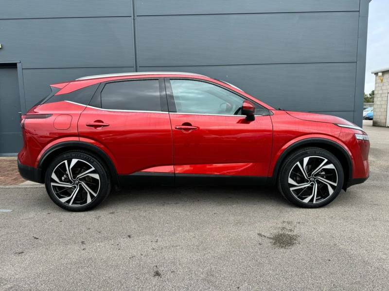 Nissan Qashqai 1.3 Dig-t Tekna Plus Dct Mhev 156 Bhp - 2024 7 OW73XUV Red #5