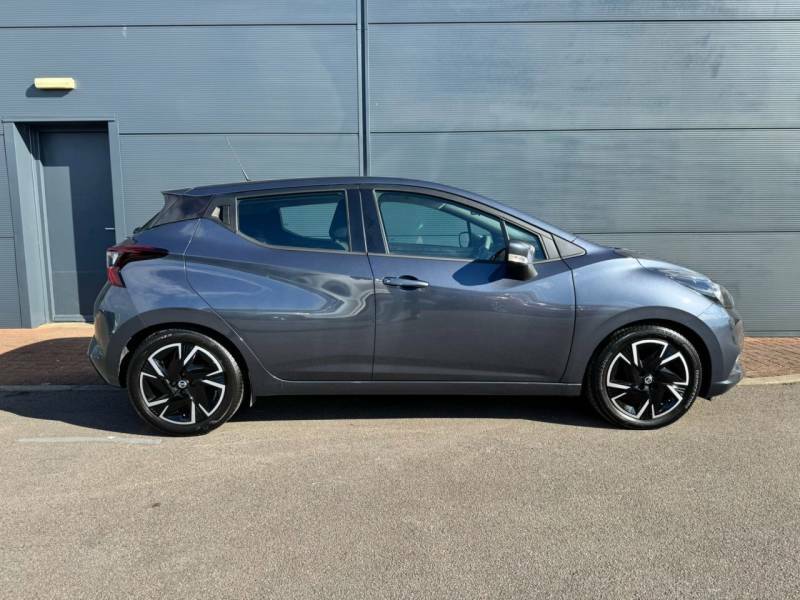 Nissan Micra 1.0 Ig-t Acenta Hatchback Euro 6 PK72FZS Grey #5
