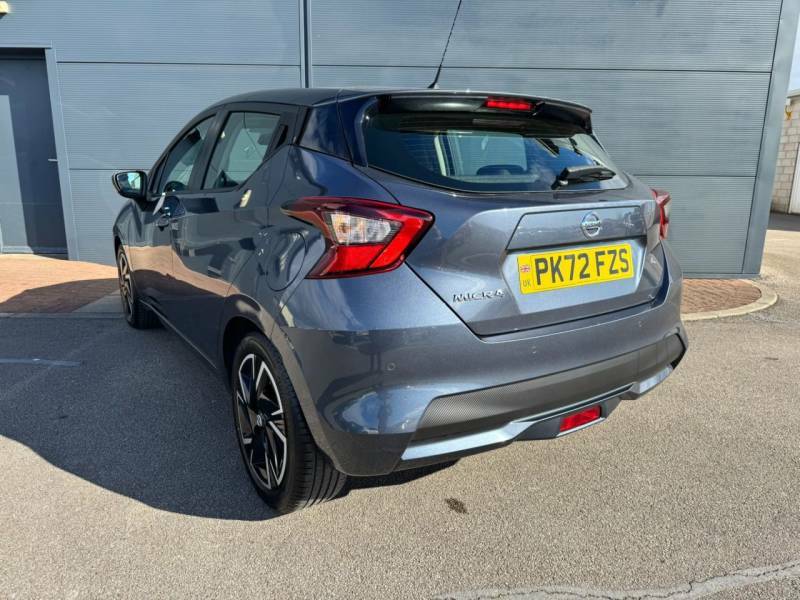 Nissan Micra 1.0 Ig-t Acenta Hatchback Euro 6 PK72FZS Grey #3