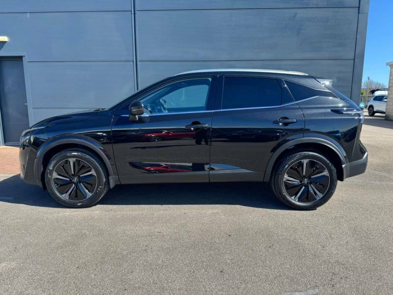 Nissan Qashqai 1.3 Dig-t Mhev Tekna Suv Hybrid Black #6