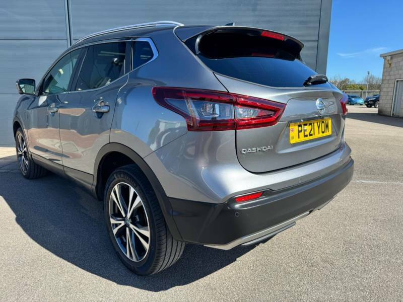 Nissan Qashqai 1.3 Dig-t N-connecta Glass Roof Pack Suv Petro PE21YOM Grey #3