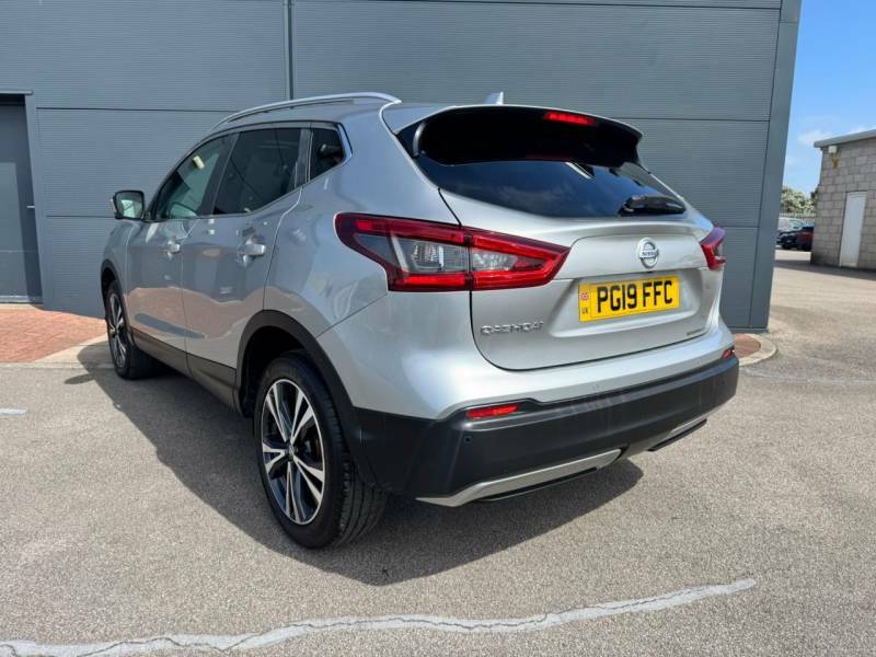Nissan Qashqai 1.3 Dig-t N-connecta Suv Euro 6 PG19FFC Silver #3