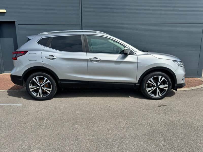 Nissan Qashqai 1.3 Dig-t N-connecta Suv Euro 6 PG19FFC Silver #5