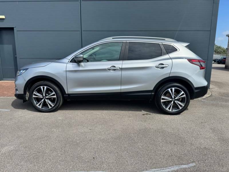 Nissan Qashqai 1.3 Dig-t N-connecta Suv Euro 6 PG19FFC Silver #6