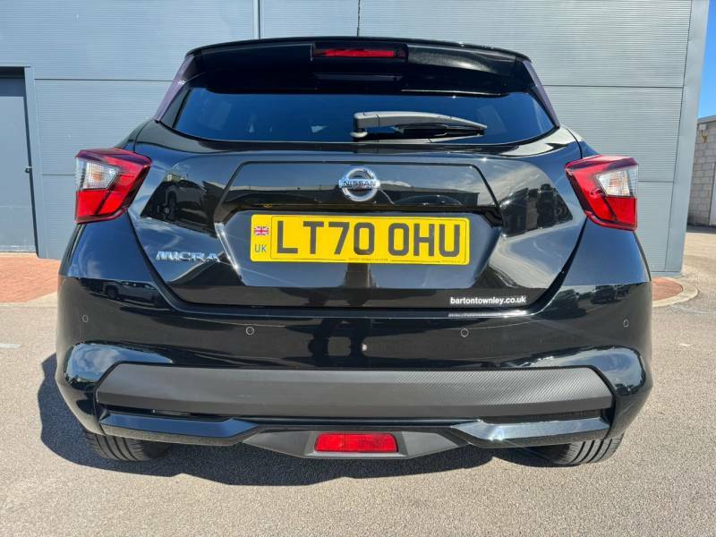 Nissan Micra 1.0 Ig-t 100 Tekna - 2020 70 LT70OHU Black #6