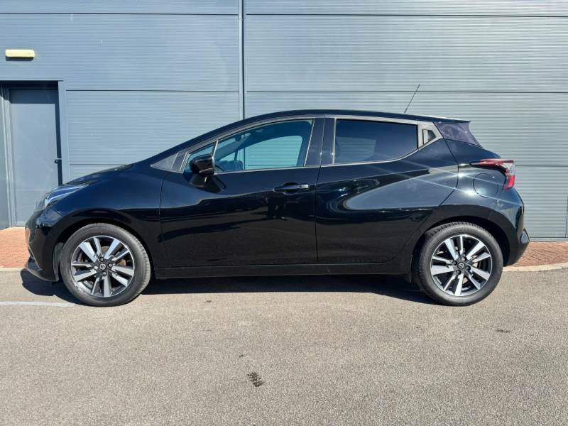 Nissan Micra 1.0 Ig-t 100 Tekna - 2020 70 LT70OHU Black #4