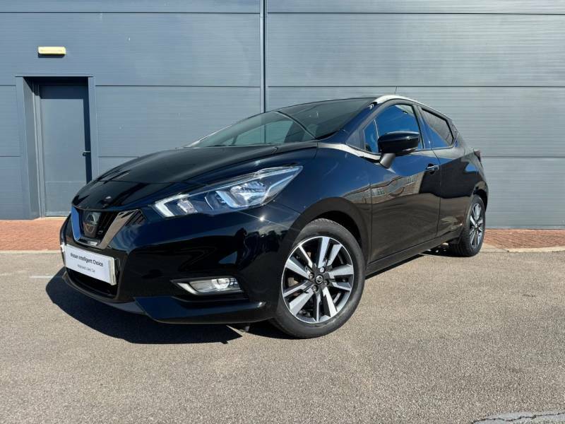 Nissan Micra 1.0 Ig-t 100 Tekna - 2020 70 LT70OHU Black #3