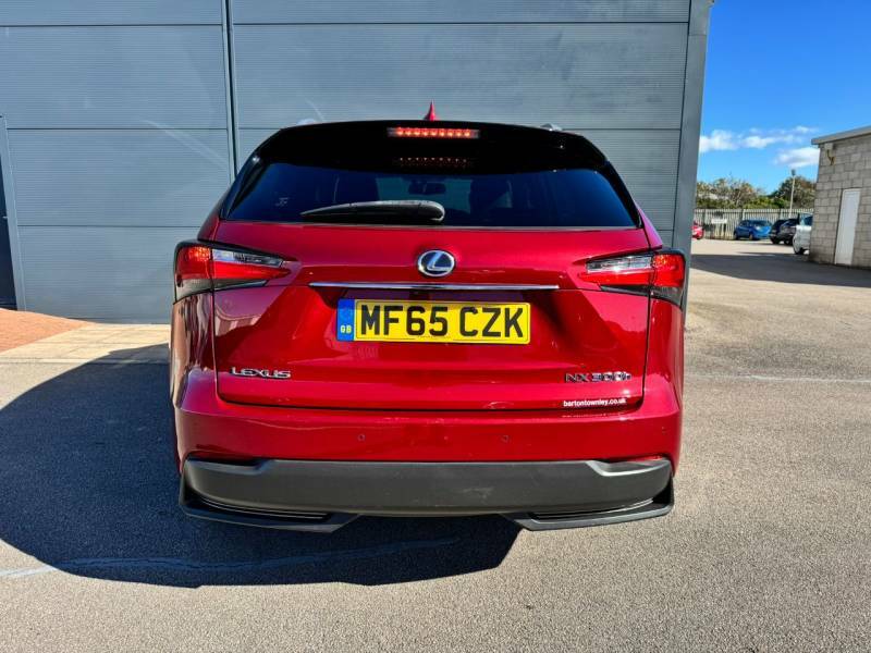 Lexus NX 300H 2.5 F-sport Cvt - 2015 65 MF65CZK Red #6
