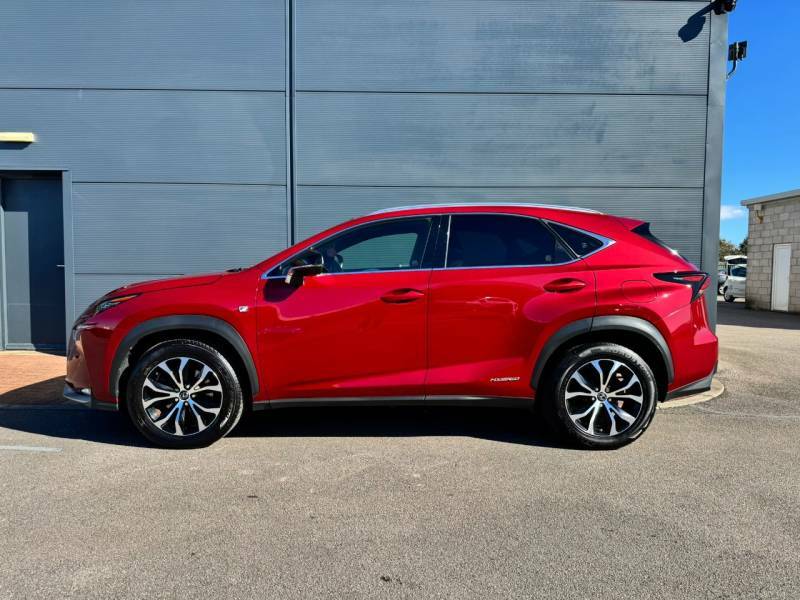 Lexus NX 300H 2.5 F-sport Cvt - 2015 65 MF65CZK Red #4